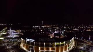 2016 HEB 4th on The Brazos Fireworks Show in Waco, Texas - Drone footage