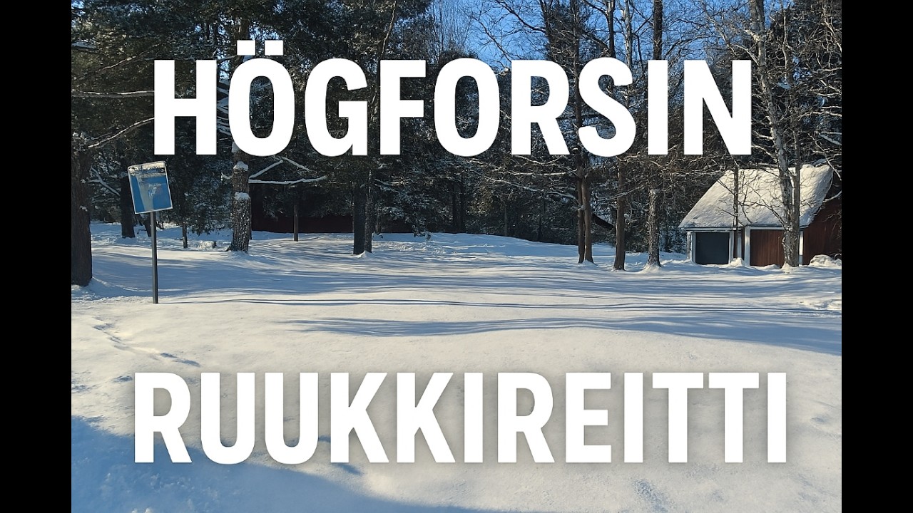 Karkkilassa Högforsin ruukkireitillä