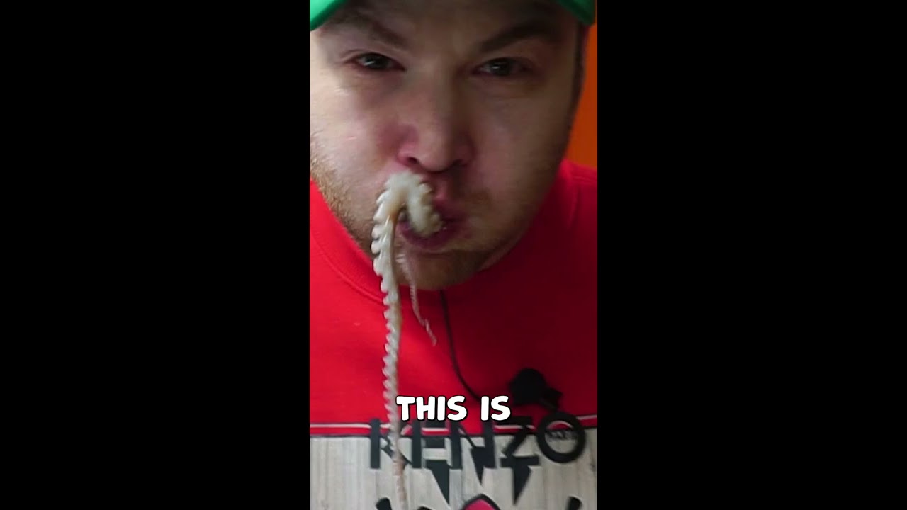 San Nakji Eating LIVE Octopus In South Korea Shorts