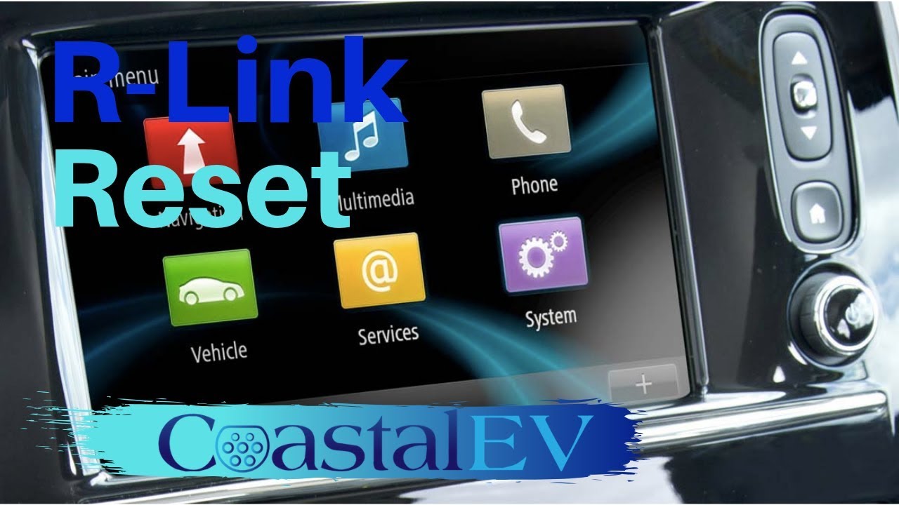 Renault How To Reset R Link Youtube