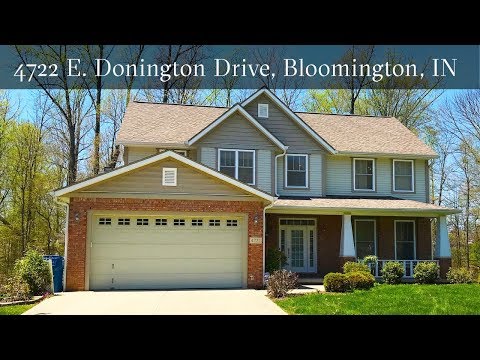 4722 E. Donington Drive, Bloomington, IN home video tour