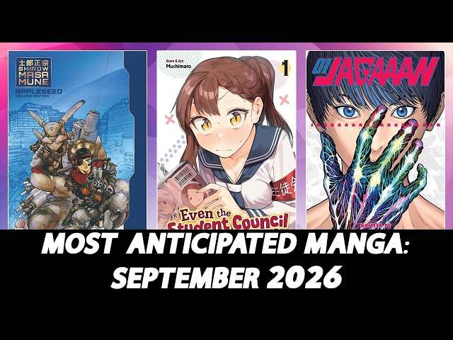 Thumbnail for EVERY NEW MANGA SERIES IN SEPTEMBER 2026! 📚