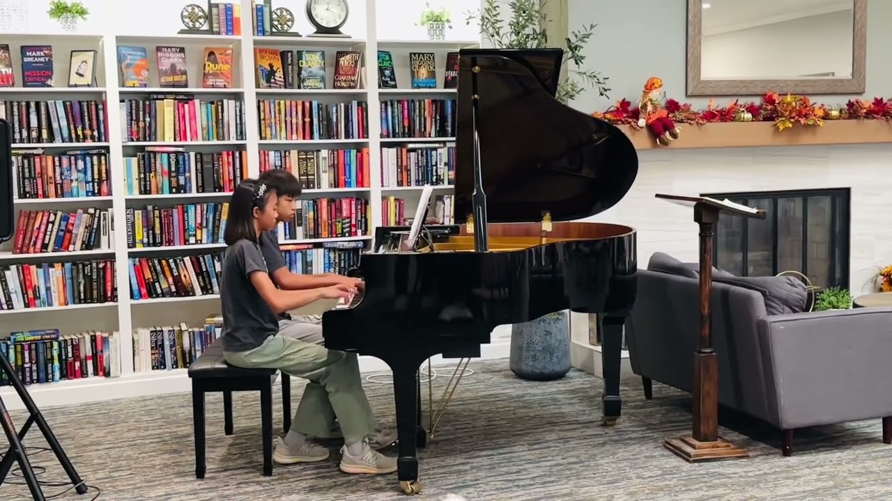 Amy Beach : Summer Dreams Op. 47 I. The Brownies | (Salon Recital) Stelly and Ethan