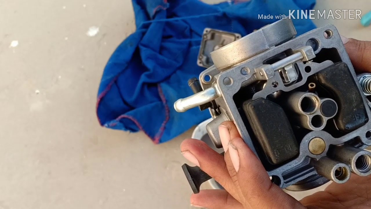 Bike Carburetor cleaning of yahama ybr at home YouTube