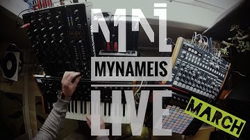 HOW I PLAY in MARCH - MYNAMEIS (Live) WITH HYBRID DJ/PRODUCER SETUP!