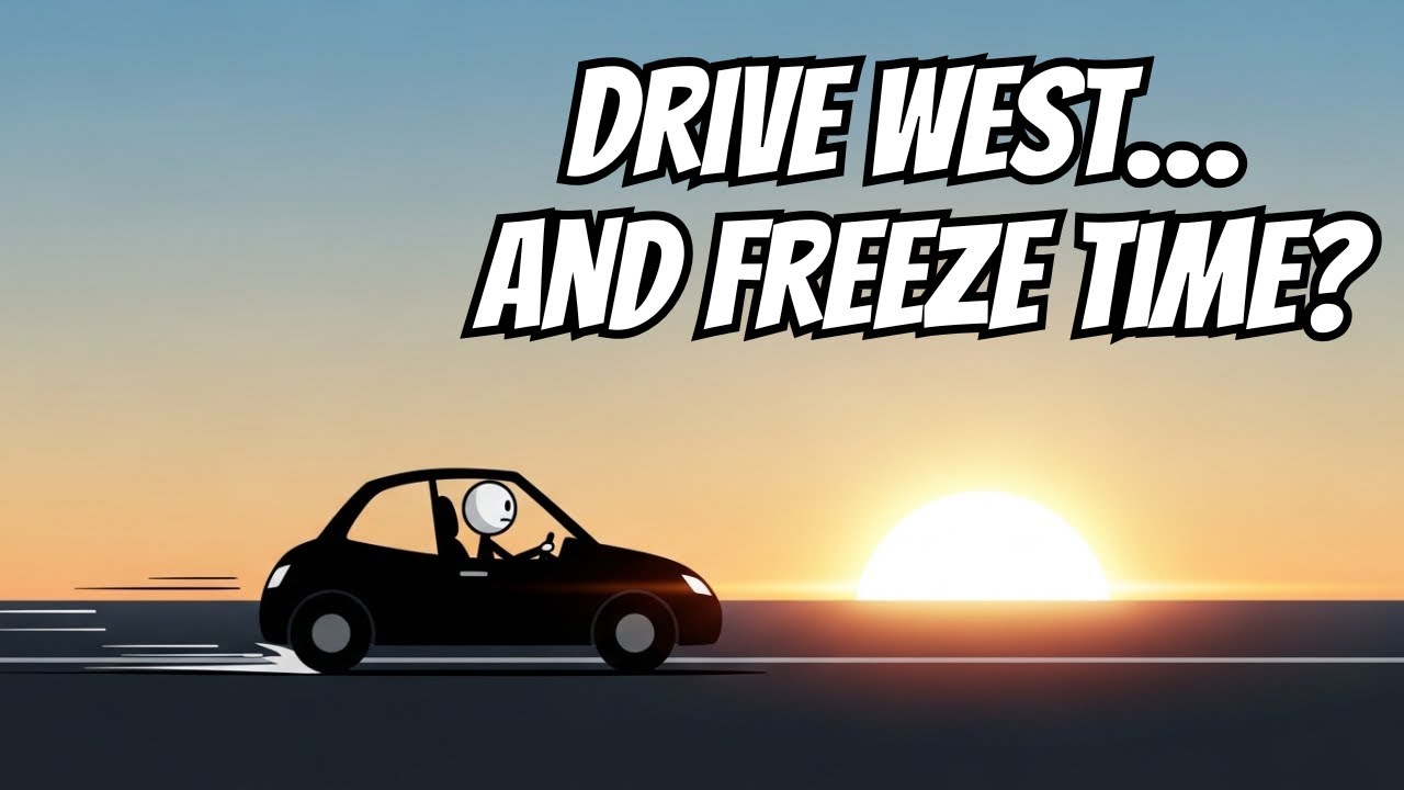 What if you could actually outrun the sunset?