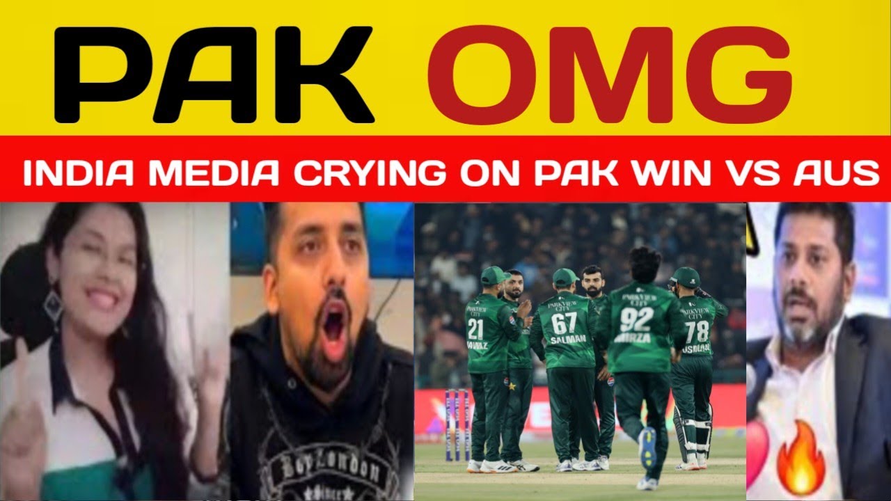 VIKRANT GUPTA CRYING ON PAK BEAT AUS TODAY || PAK VS AUS 2ND T20 || INFIA MEDIA REACT 