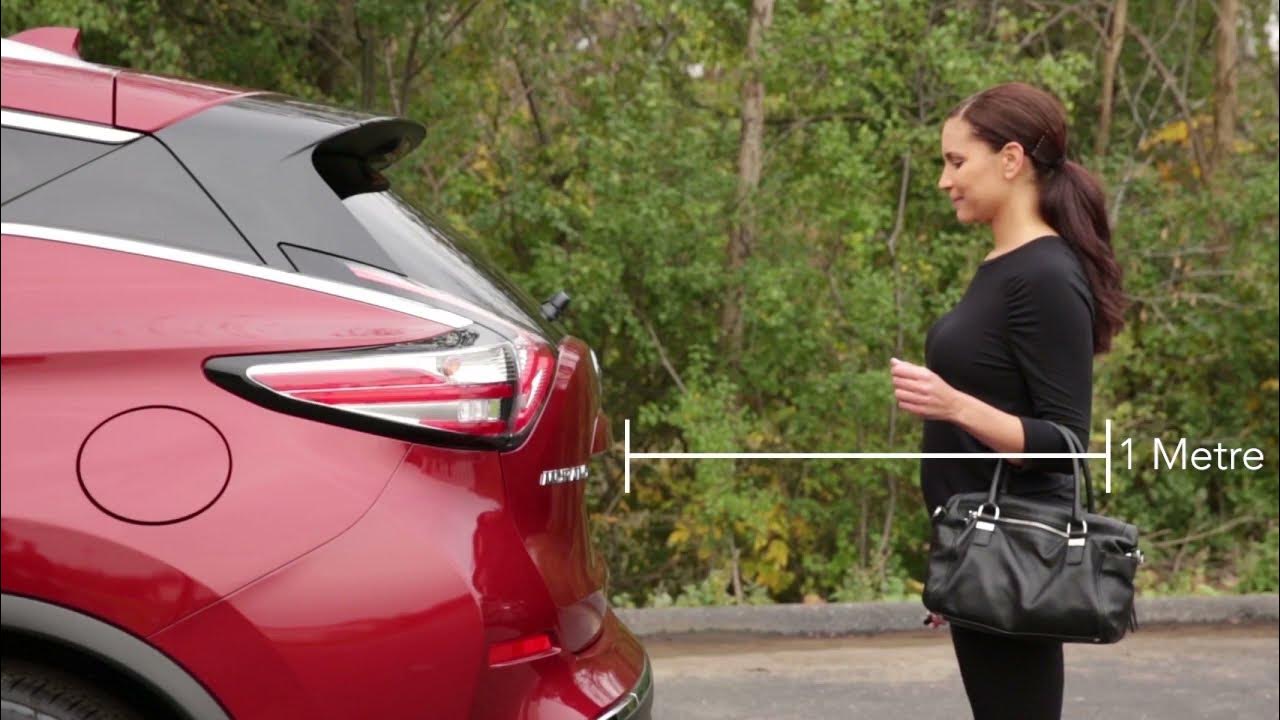 2021 Nissan Rogue - Motion-Activated Liftgate (if so equipped) - YouTube