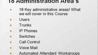 ShoreTel 8 Admin: Course Content Overview by DrVoIP.COM