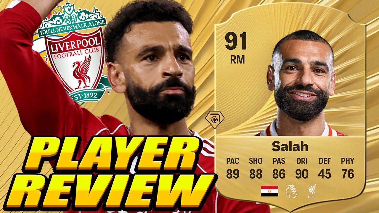 91 Salah Player Review! Icon Salah Review! Icon 91 Mohamed Salah Review - EA FC 26 Ultimate Team