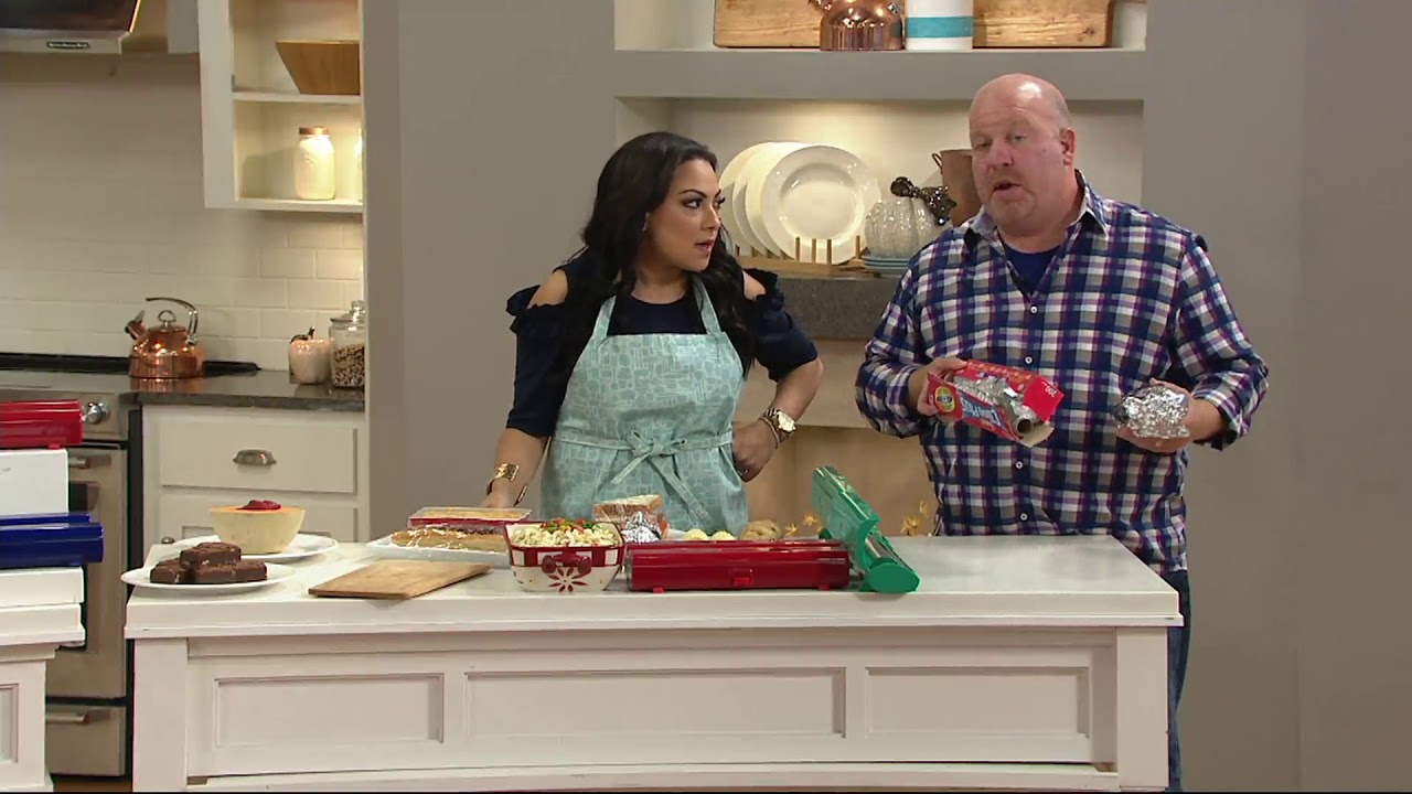 Kuhn Rikon Set of 2 Plastic Wrap & Foil Dispenser on QVC YouTube