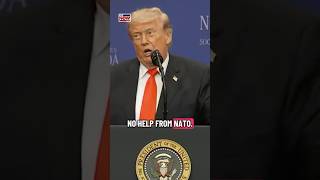 Trump calls out NATO over Iran war