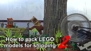 How to pack LEGO models for shipping: Part 2