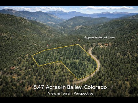 927 Forest Dr, Bailey, CO home video tour