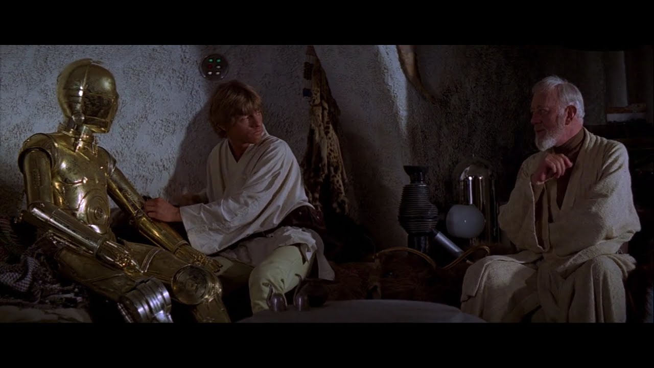 Star Wars: A New Hope (1977) - Obi-Wan's House Scene (HD) Part 1