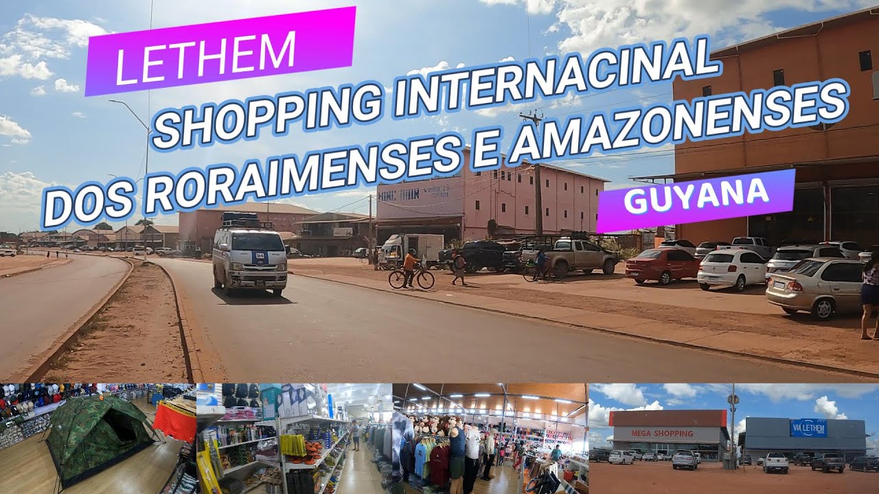 Veja o que você encontra em Lethem na Guyana - YouTube