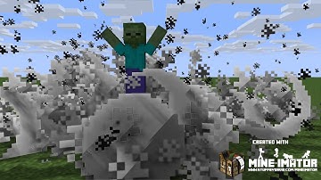 Zombie exploding animation