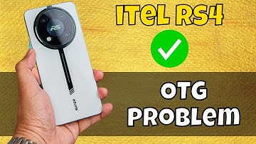 itel Rs4 Fix OTG To Connect USB,USB problem solution | OTG Problem