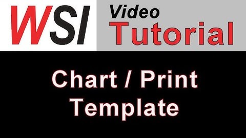 WSI - Microsoft Access Tutorial - Chart/Print Database