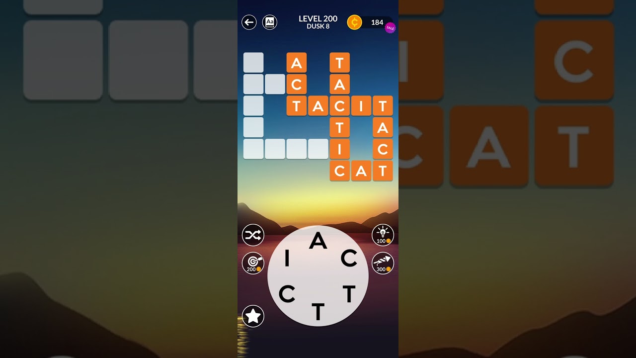 Wordscapes (Android): Level 200