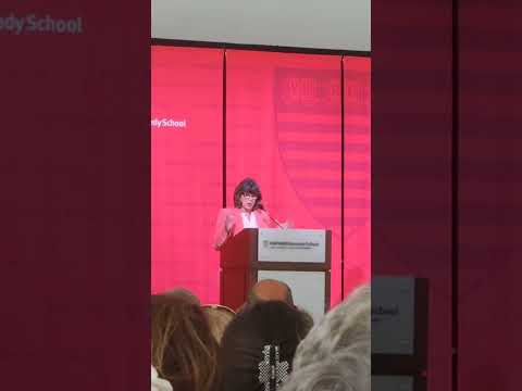 Christiane Amanpour speech on May 28, 2025 at Harvard University.