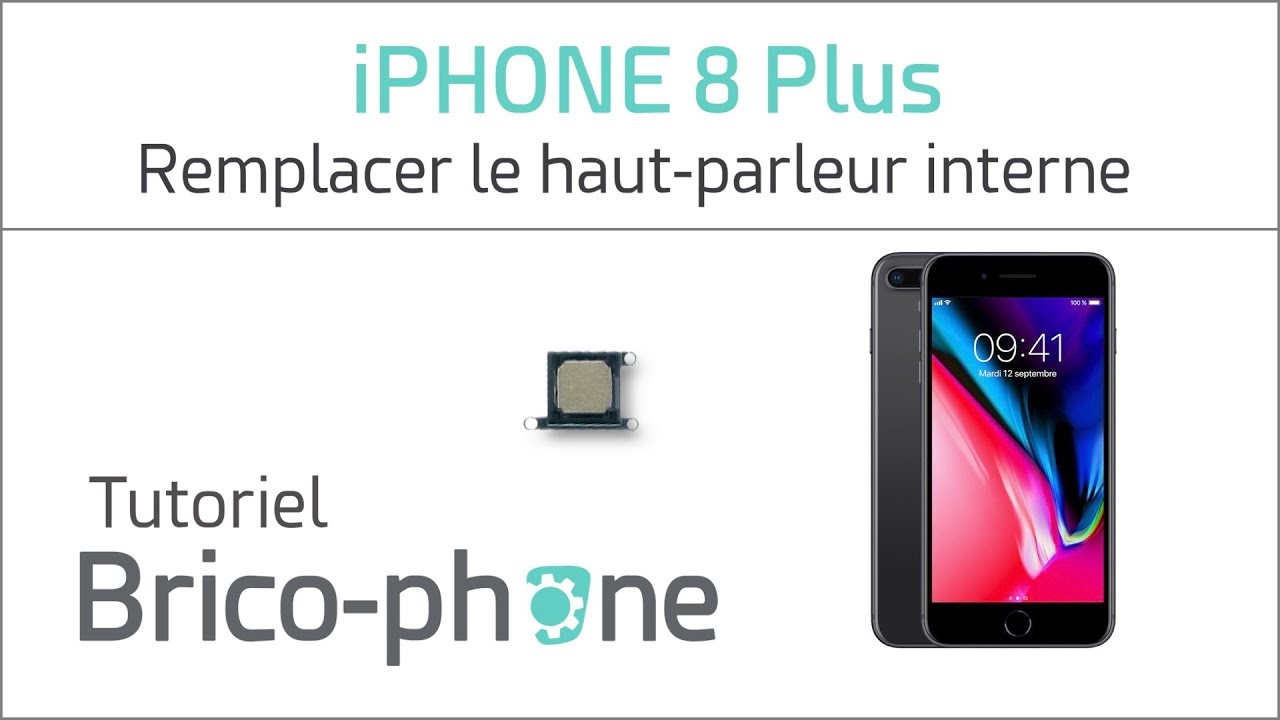 Haut-parleur Oreillette Pour IPhone X - Avec Capteur De Proximité Et Micro - Kit De Remplacement (Inclut Tournevis)