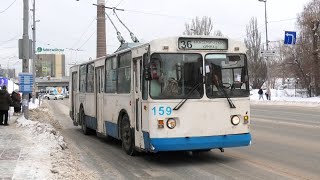 Троллейбус Екатеринбурга Зиу-682Г [Г00] Борт. №159 Маршрут №36 На Остановке 