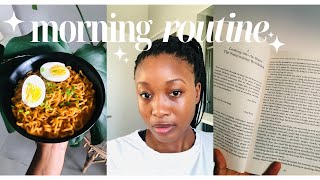 Morning Routine| Skin Care, Watering Plants, Period Cravings, Switchel Tea for Gut Health