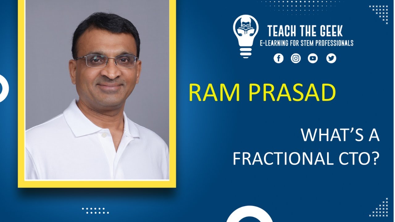Ram Prasad, what's a Fractional CTO? - YouTube