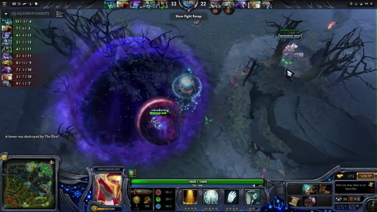 Dota 2 dire team lose battle