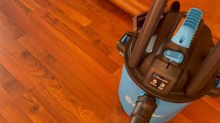 Vacmaster VJC507P 5 Gallon  3 Peak HP   Wet Dry Shop Vacuum, This pile of har was gone gone gone