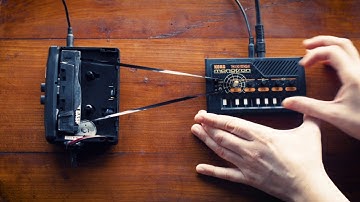 Cassette Tape Loop + Speed Mod + Monotron | Distorted Ambience