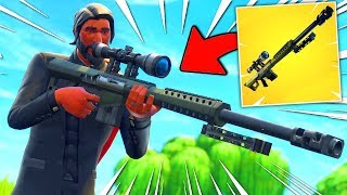 NOUVEAU SNIPER LOURD sur FORTNITE BATTLE ROYALE !!