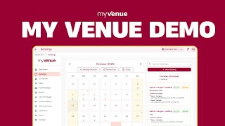 My Venue Demo | The Ultimate Banquet Management System for Modern Venues