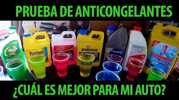 Cómo saber qué refrigerante debes escoger para tu auto y cómo cambiarlo. -  Frenos Villacón