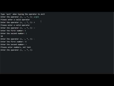 ASMR | Simple Python Calculator in 50 Lines
