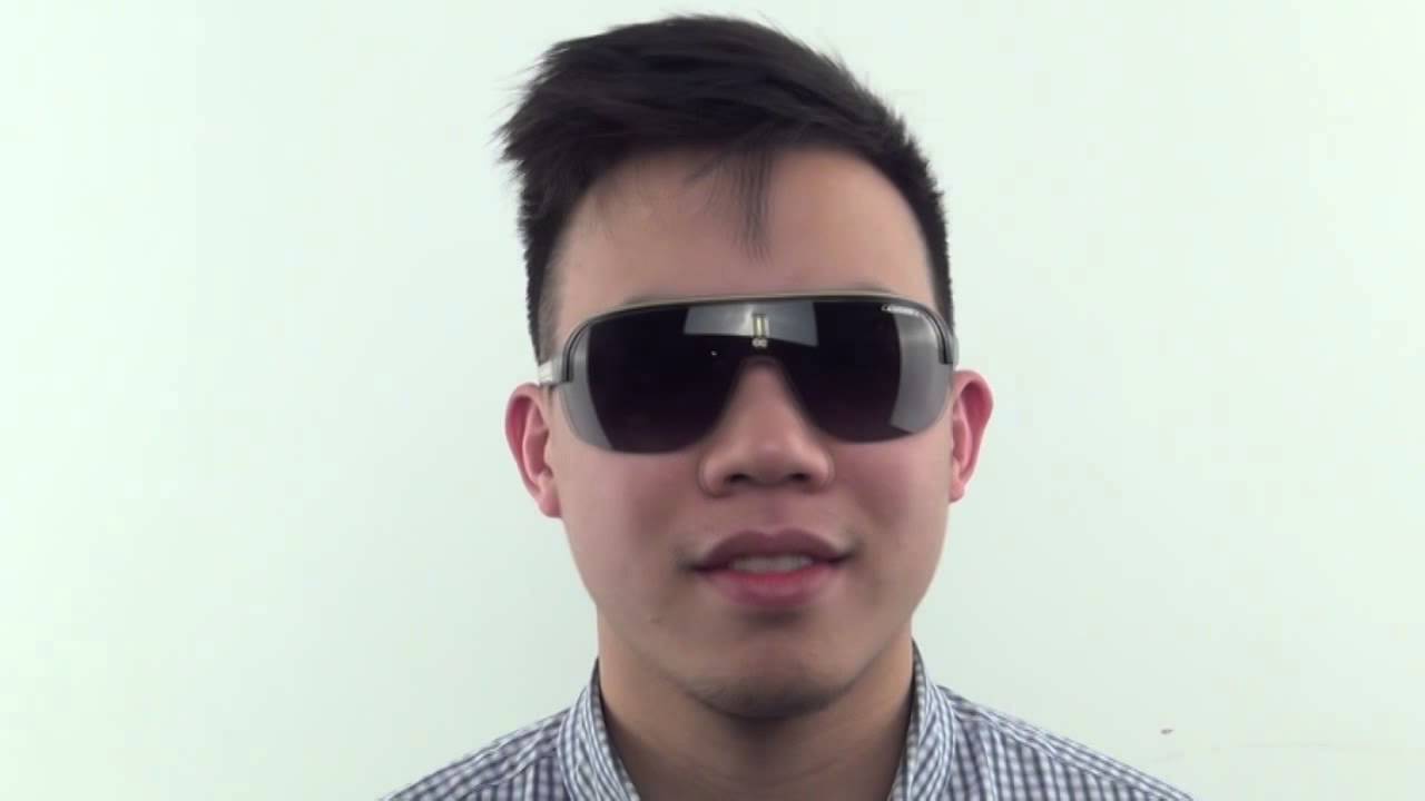 Carrera TOPCAR 1 KBN/PT Sunglasses - VisionDirect Reviews - YouTube