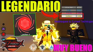 consigo las TECNICAS MALDITAS LEGENDARIA en ANIME FIGHTING SIMULATOR roblox *LIMITLESS*