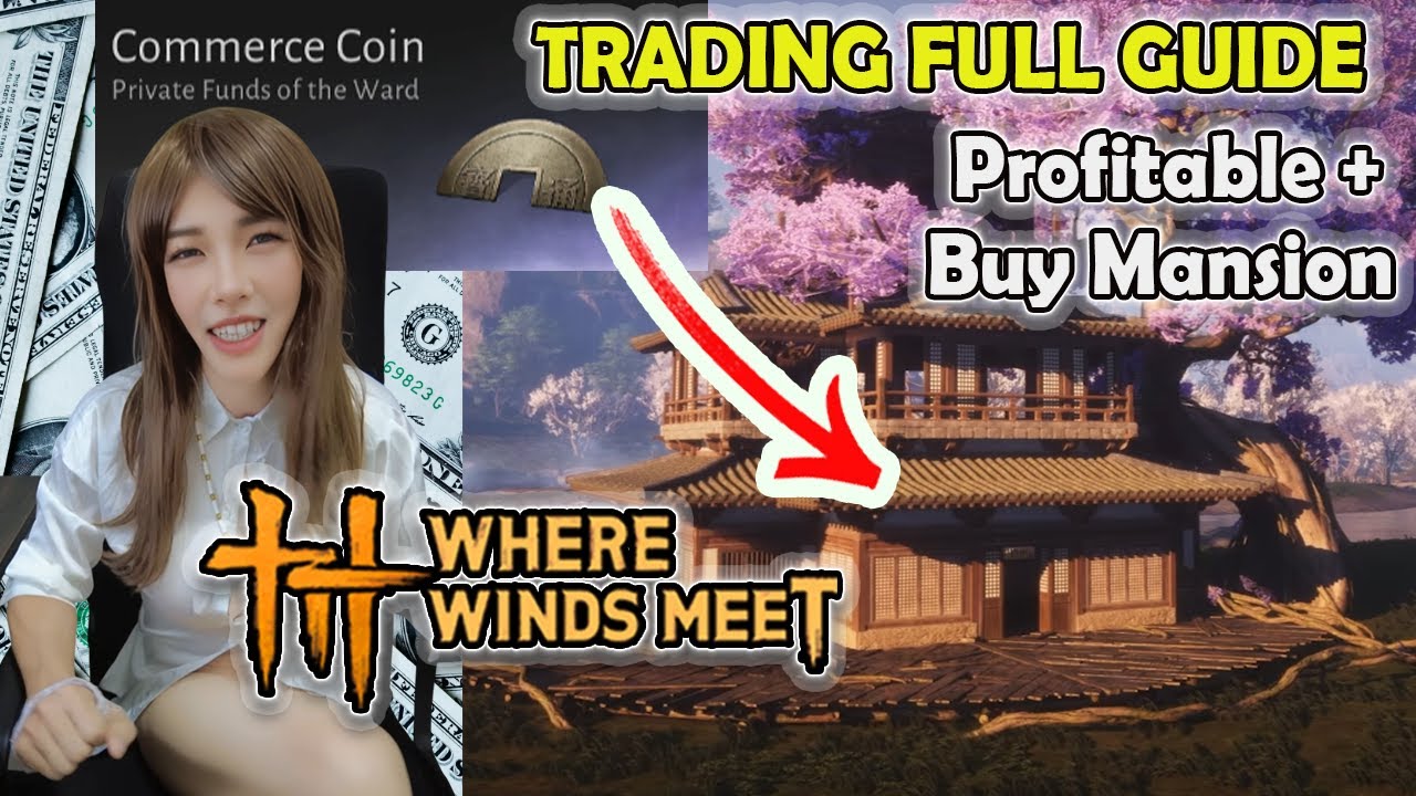 How to Trade Commerce Coins & Buy a Mansion 【Where