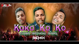 😂 Ravi singer kumta birthday song dj remix | funny viral song | dj sachin #troll #viral #djremix