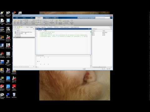 Matlab First Script File