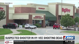 Suspect in Hy-Vee fatal shooting dies