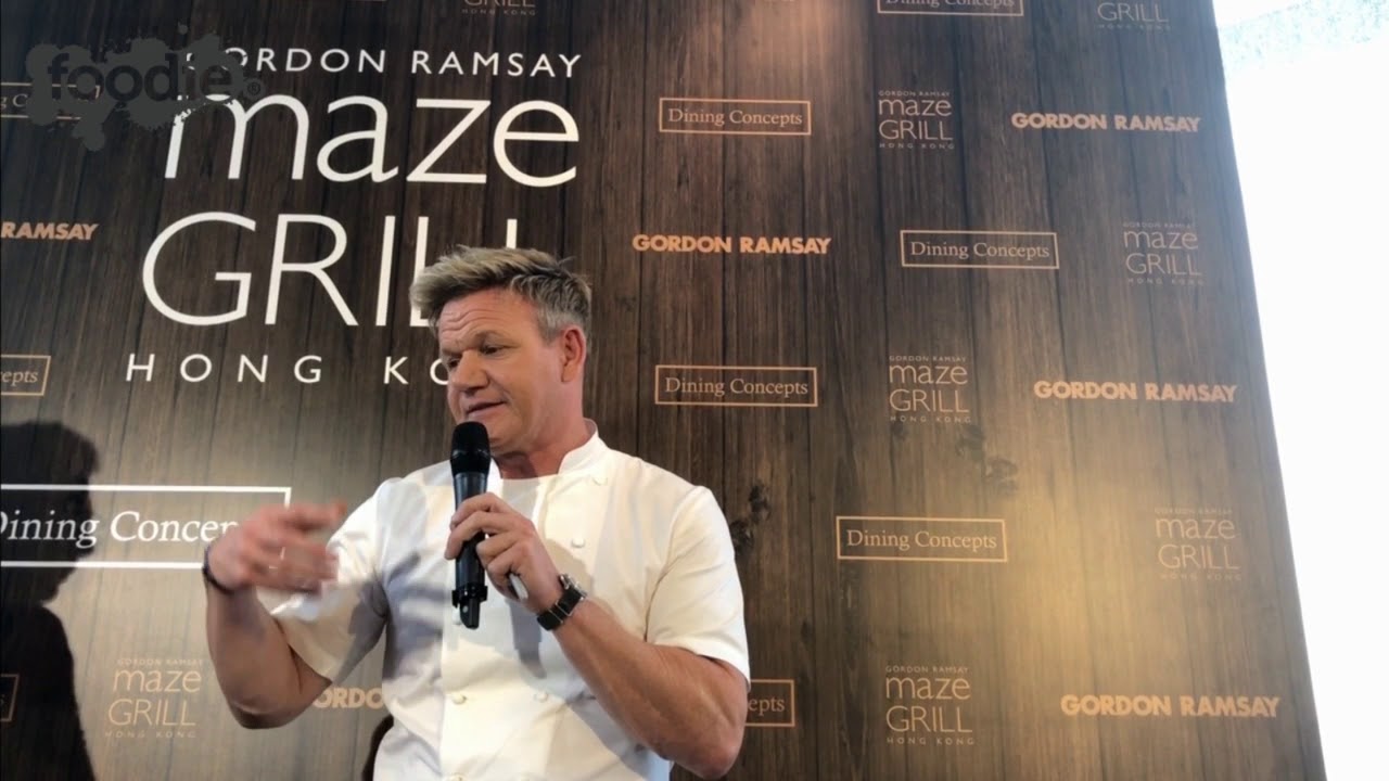 Gordon Ramsay Opens Maze Grill Hong Kong YouTube
