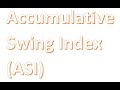 What is Accumulative Swing Index Indicator  Use of ...