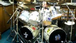 Little Feat - Long Time Till I Get Over You--drum cover