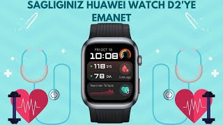 Gerçekten Tansiyon Ölçen En Iyi Akıllı Saat, Huawei Watch D2 Inceleme