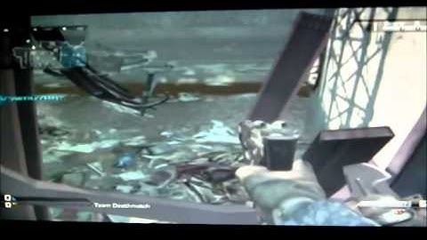Call of Duty Ghosts - out side the map on flooded 2017