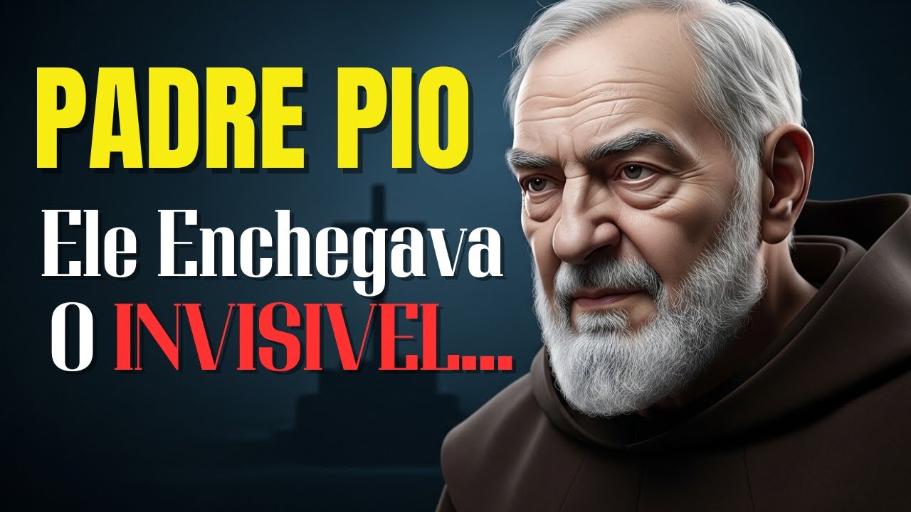 PADRE PIO REVELOU: O QUE ELE VIA NO MUNDO INVISÍVEL — UM SEGREDO QUE QUASE NINGUÉM CONHECE...