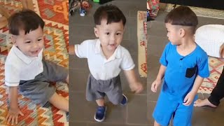 Papah Baim Ngakak 😂 Lihat Kel4kuan Kiano Sama Kenzo Heboh Lucu Banget