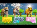 3 जादुई कुएं Three Magical Wells-Aalsi Baagh Ko Mila Sabak| New Tigers Animals Stories Hindi Kahani